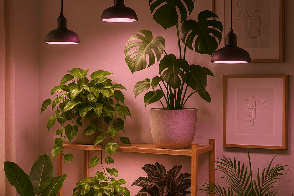 Full spectrum vs red-blue grow lights