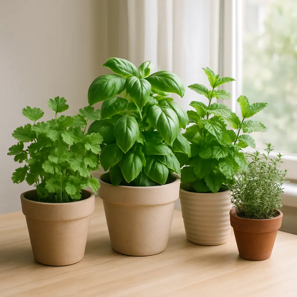 Best herb to grow indoors for beginners in a kitchen windowsill