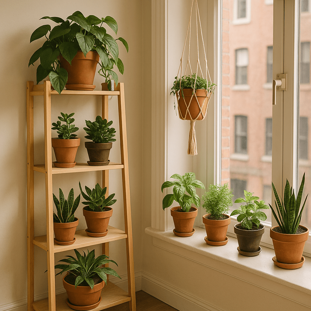 Indoor gardening ideas for small apartments